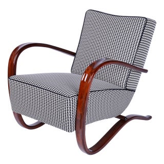 Art Deco H-269 Armchair by J. Halabala for Up Závody, Czech, 1930s For Sale