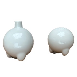 Postmodern German Ceramic Fantasia Series Salt and Pepper Shaker by Matteo Thun for Arzberg, 1980s, Set of 2 For Sale