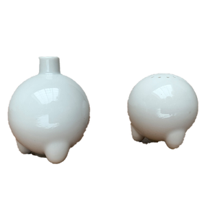 Postmodern German Ceramic Fantasia Series Salt and Pepper Shaker by Matteo Thun for Arzberg, 1980s, Set of 2