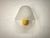 Yellow Yellow Wall Light from VeArt, 1980s For Sale - Image 8 of 8