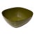 1960s Cathrineholm of Holland Avocado Green Enamelware Bowl Mid Century Modern For Sale