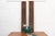 An exquisite study in vertical wood artistry, this is a pair of 19th-century architectural panels hand-carved from solid...