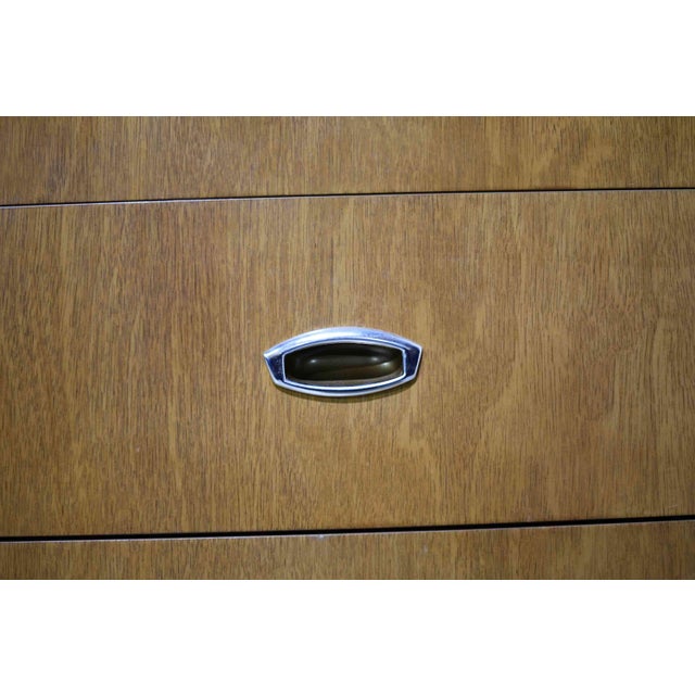 Brown Mid Century Modern Sideboard or Dresser by American of Martinsville For Sale - Image 8 of 11