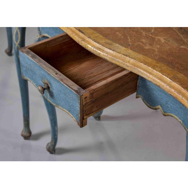 Italian Hand-Painted Side Tables, Circa 1850s - Pair For Sale - Image 4 of 13