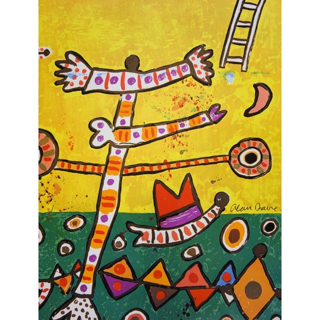 Modern Alan Davie, Fête du sport, Lithograph For Sale - Image 3 of 7