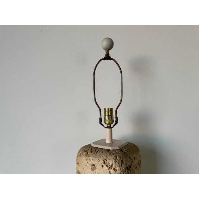 Vintage Samuel Marx - Style Coral Stone Table Lamp/ Sold For Sale In Miami - Image 6 of 10