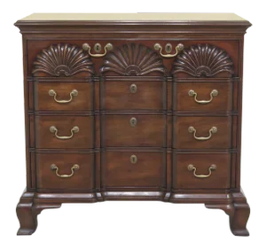 1970s Chippendale Kittinger Historic Newport Goddard Style Mahogany Chest