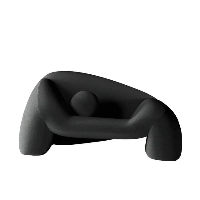 Contemporary Jell Armchair in Kvadrat Sprinkles Fabric by Alter Ego Studio For Sale - Image 3 of 3