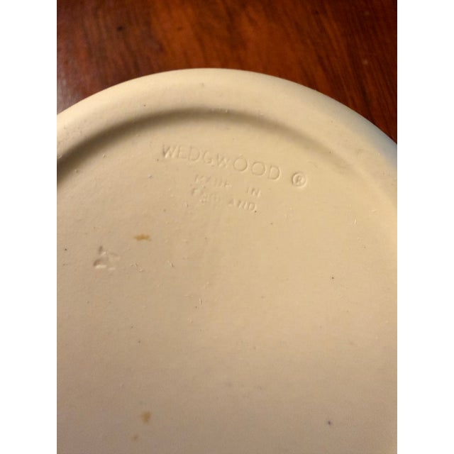 Vintage Wedgwood Prunus Yellow Primrose Jasperware 2.75” Trinket Box and Lid For Sale - Image 9 of 10