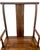 Brown 1960s Pair of Chinese Ming Style Cypress Wood Arm Chairs For Sale - Image 8 of 11