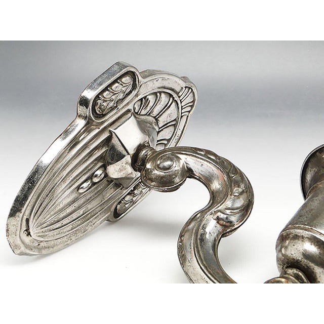Antique Art Nouveau Wall Lamp, 1890s For Sale - Image 3 of 10