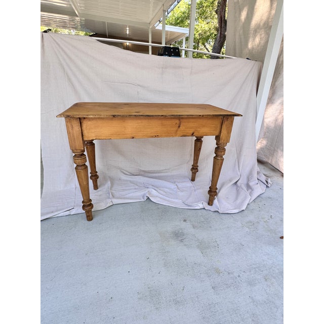 19th Century Pine Desk Table For Sale - Image 13 of 13