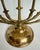 1960s Brass Rosebud Menorah With Adjustable Rotating Branches For Sale In Los Angeles - Image 6 of 8