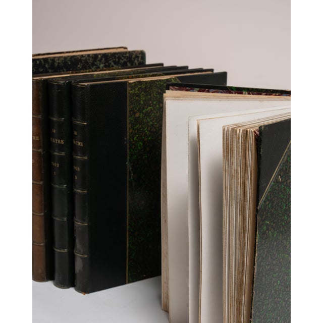 Early 20th Century France Chocolate Wood Book For Sale - Image 17 of 18