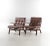 1960s Danish Leather Chairs by Miljo Range for Farstrup, 1960, Set of 2 For Sale - Image 5 of 6