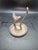 Vintage Cute Silver Plated Ring Holder Cat Interpur Dish Trinket Jewelry Etched