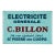 Vintage French Wood General Electricity Commercial Sign For Sale
