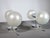 1970s Space Age Chrome Wall Lights by Motoko Ishii for Staff, 1970s, Set of 2 For Sale - Image 5 of 13