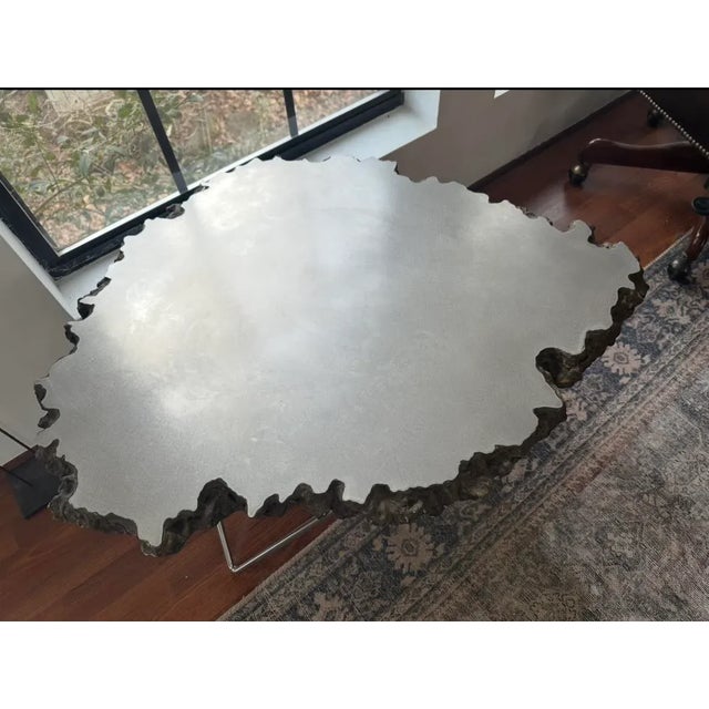 San Francisco Palecek Nesting Lava Coffee Table Set of 2 For Sale - Image 9 of 12