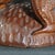 Brown Large Vintage Hand Carved Solid Wood Dragon and Lotus Sculpture For Sale - Image 8 of 11