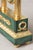 Mid 20th Century Mid 20th Century Empire Style Malachite and Gilt Bronze Portico Clock For Sale - Image 5 of 8