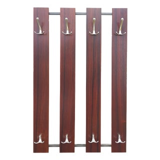 Mid-Century Wall Coat Rack from Pastoe For Sale