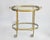 Mid-Century Modern Neoclassical Serving Cart with Glass and Removable Tray, 1960s For Sale - Image 12 of 12