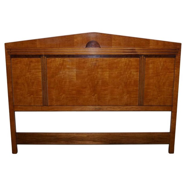 Biedemeier Style Queen Size White Genesis Headboard from American Hickory For Sale - Image 9 of 9
