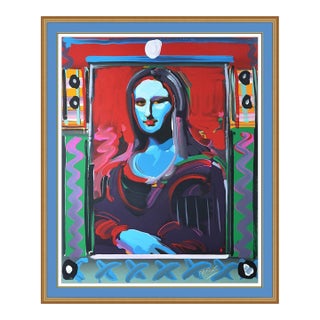 1990s Mona Lisa, Peter Max For Sale