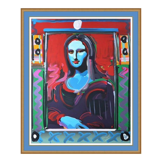 1990s Mona Lisa, Peter Max For Sale