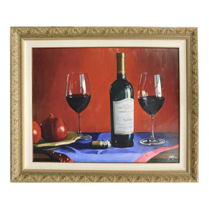 Thomas Stiltz "Cinq Cepages" Sn Special Proof Hand Signed Art Canvas Artwork