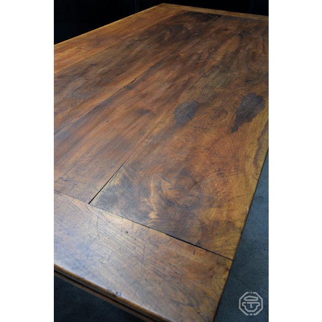 20th Century Wooden Passementier Table with Drawer, France, Lyon, 1880 For Sale - Image 10 of 17