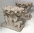 Black Roman Pietra Dura Inlaid Marble Table Stone Putti Base For Sale - Image 8 of 10