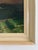 1940s Vintage Original Floral Oil Painting With Wildflowers in Blue Vase For Sale - Image 5 of 14
