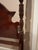 1990s 1990s Queen Cherry 4 Poster Rice Headboard /Frame With Stool For Sale - Image 5 of 9