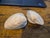 Matched Pairs of Hand-Painted Real Clam Shells – Vintage Japanese Kaiawase-Style Scenes, Set of Four (Two Pairs) For Sale In Atlanta - Image 6 of 8