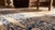 1920s Blue Navy Floral Traditional Antique Indian Lahore Rug 11'8" X 26'3" Hand Knotted Wool Carpet For Sale - Image 9 of 10