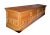Farmhouse Store Counter Antique Oak With Raised Panel Design For Sale - Image 3 of 4