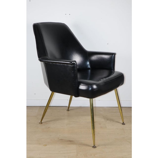Textile Vintage Armchair by Carlo Pagani for Arflex, 1950s For Sale - Image 7 of 18