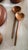 1960s MCM Scandinavian Style Wooden Salad Bowl Set**Cracks Noted/Decor Use Recommended** For Sale - Image 18 of 18