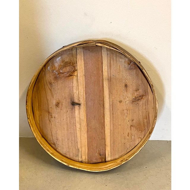 Antique Rustic Mountain Container For Flour For Sale - Image 6 of 18