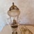 Shaped Crystal, Bronze and Brass Desk Lamp, Early 1900s For Sale - Image 4 of 15