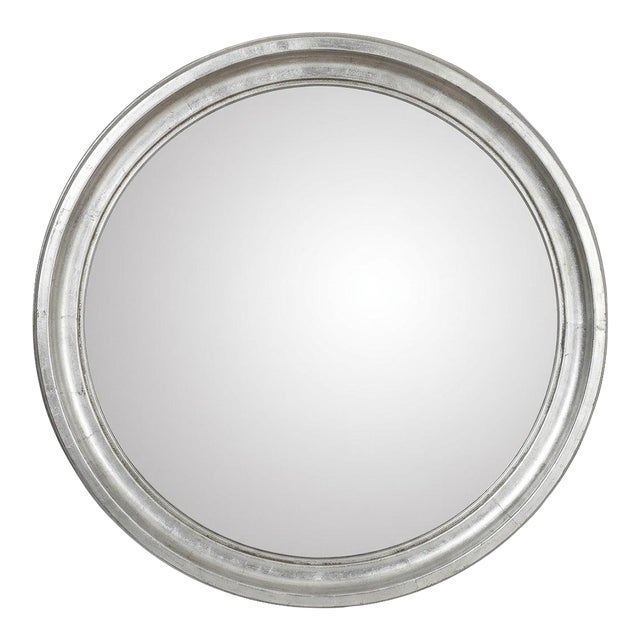 Friedman Brothers The Hayes Mirror in Classic Silver - 24" For Sale