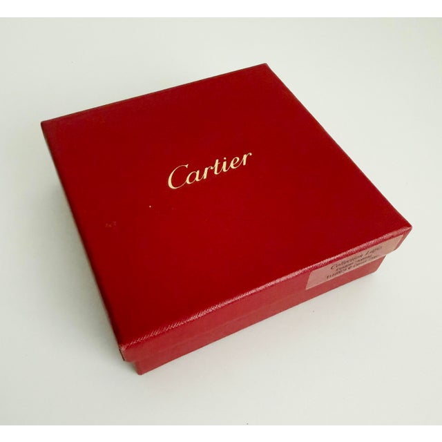 Cartier Silver-Plated Ashtray With Lapis Lazuli Cabochon Accents For Sale - Image 11 of 13