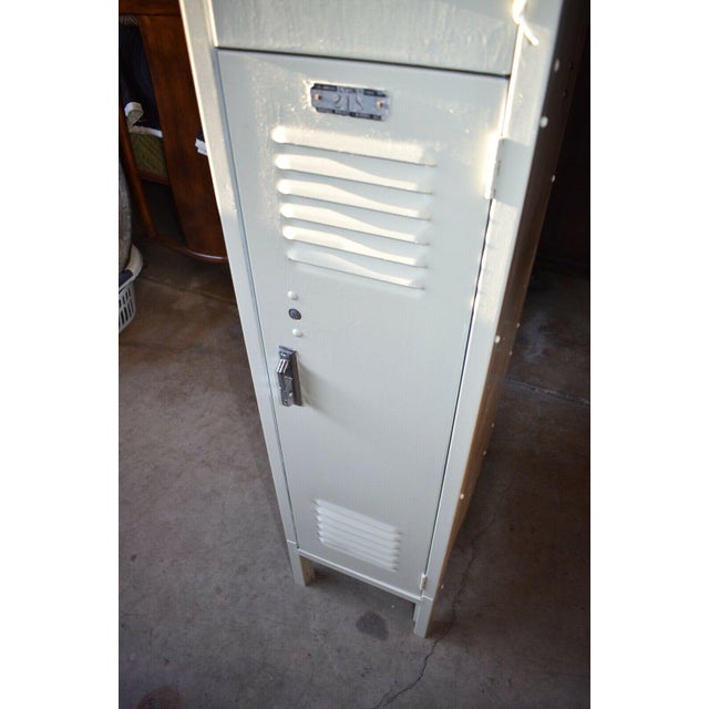 Vintage Lyon Metal School Locker Chairish
