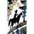 White 1990s Scherenschnitte Artwork a Colorful Paper Cutting With Horses and Children by Elisabeth Bottesi-Fischer For Sale - Image 8 of 10