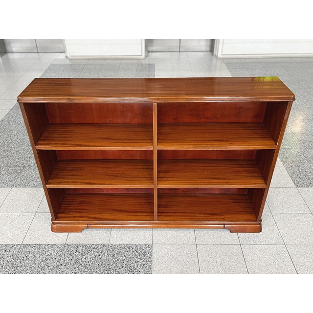 1960s Danish Modern Mahogany Bookcase For Sale - Image 4 of 18