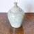 Modern Vintage Hand-Turned and Carved Lidded Canister Jar of Soapstone in Green For Sale - Image 3 of 9