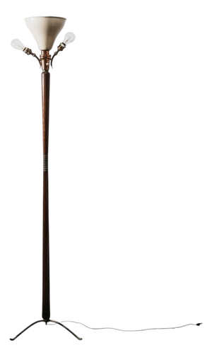 Floor Lamp with Tripod Base by Joseph Ostuni, 1950s
