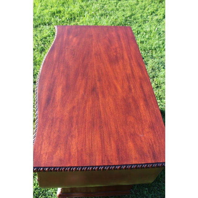 Ethan Allen Ethan Allen Faux Bamboo and Rattan Chest of Drawers For Sale - Image 4 of 18